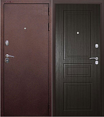 Дверь металлическая Гранд, венге, 970*2050, правая